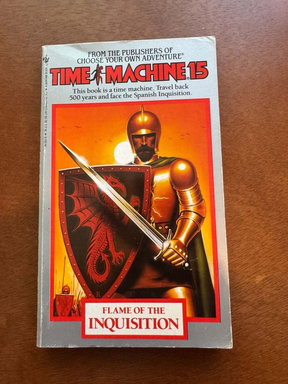 Time Machine #15: Flame of the Inquisition by Marc Kornblatt